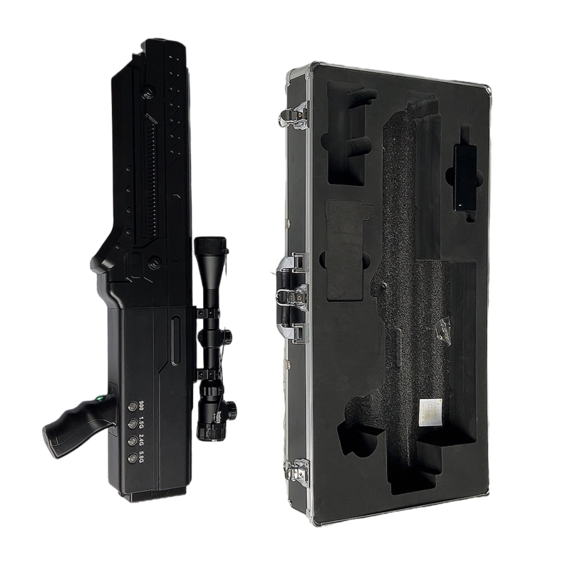  泉港手持便携式枪型低空防御反制四通道A型